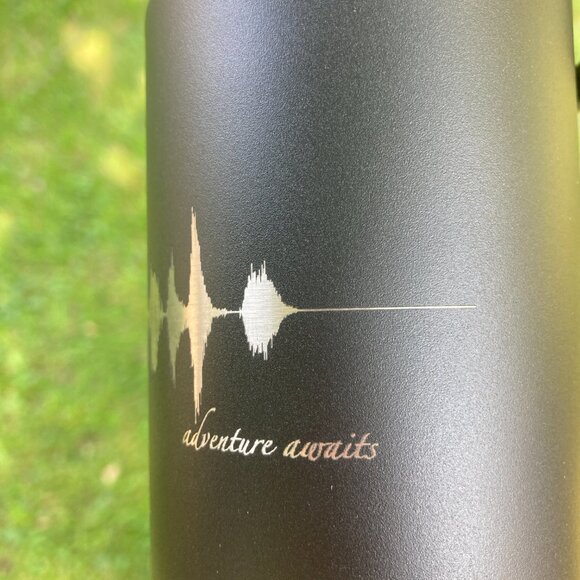 Adventure Awaits Soundwave 22oz Water Bottle - Picture 12 of 12